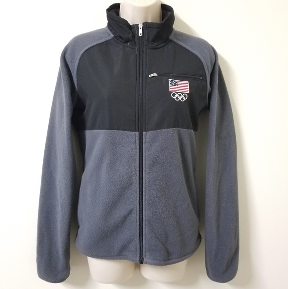 2014 USA Olympic Team Full Zip Fleece Jacket - Picture 1 of 5